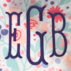 BLOOPER BAG: Monogrammed Backpack