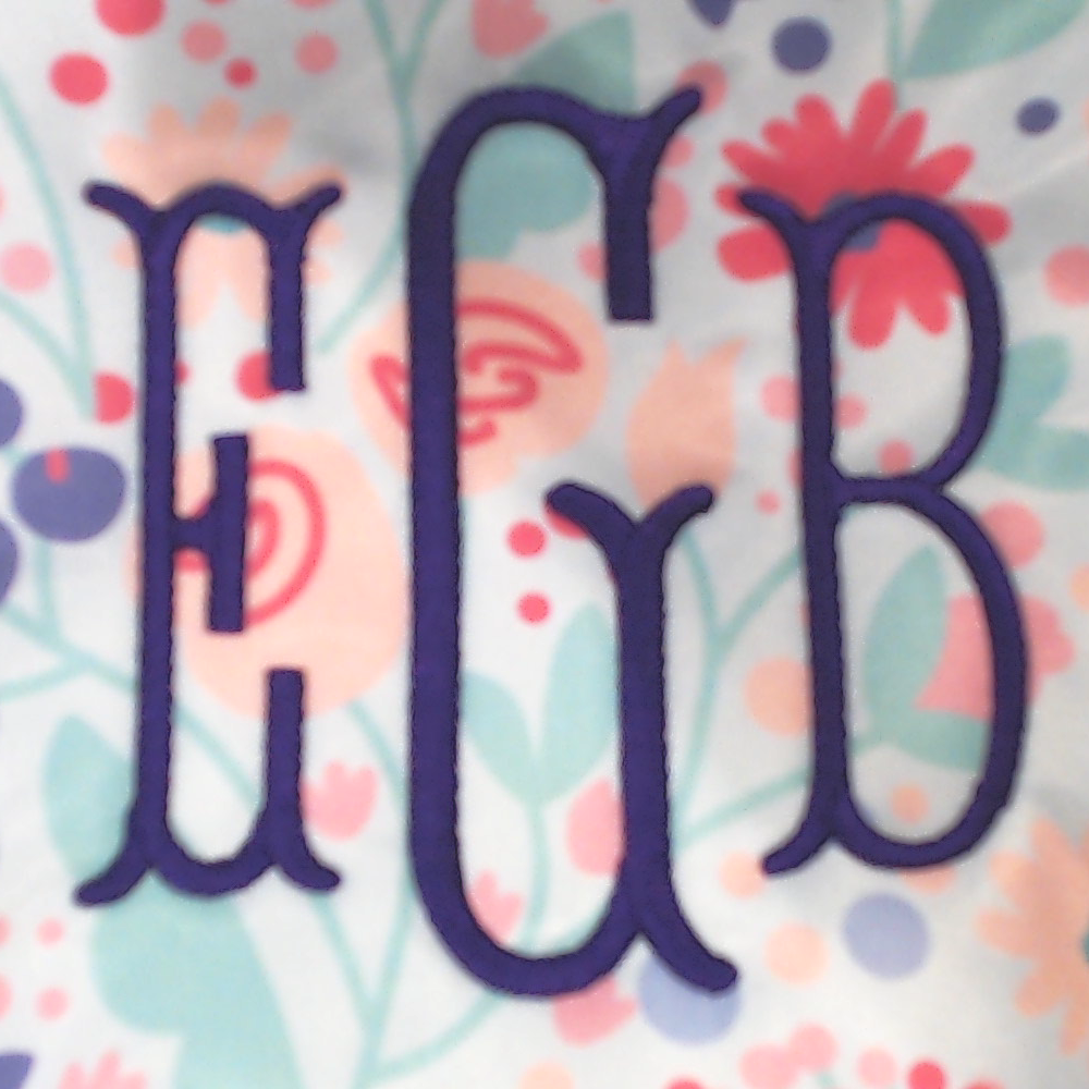 BLOOPER BAG: Monogrammed Backpack