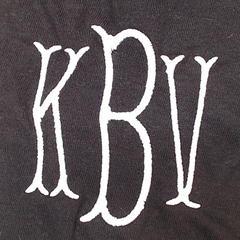 BLOOPER CLOTHING: Monogrammed Scalloped Tank Top