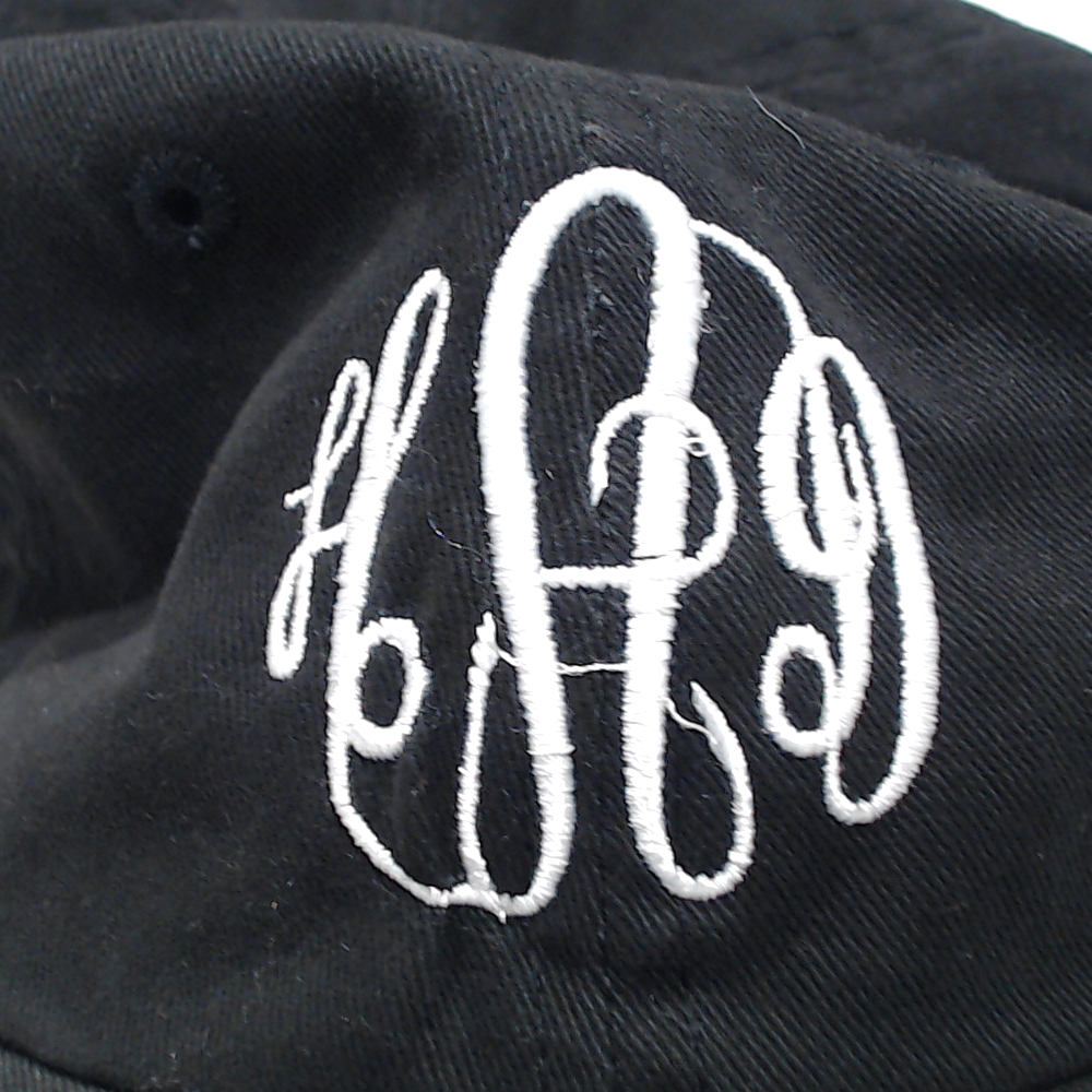 BLOOPER ACCESSORY: Monogrammed Baseball HatMonogrammed Baseball Hat