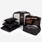 Monogrammed Packing Bag Set | Black