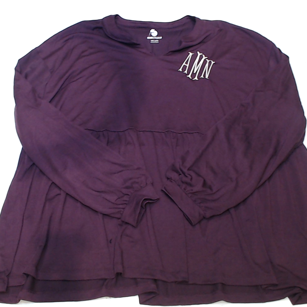 BLOOPER CLOTHING: Monogrammed Peplum Top