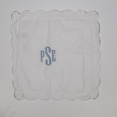BLOOPER ACCESSORY: Monogrammed Pillow Sham