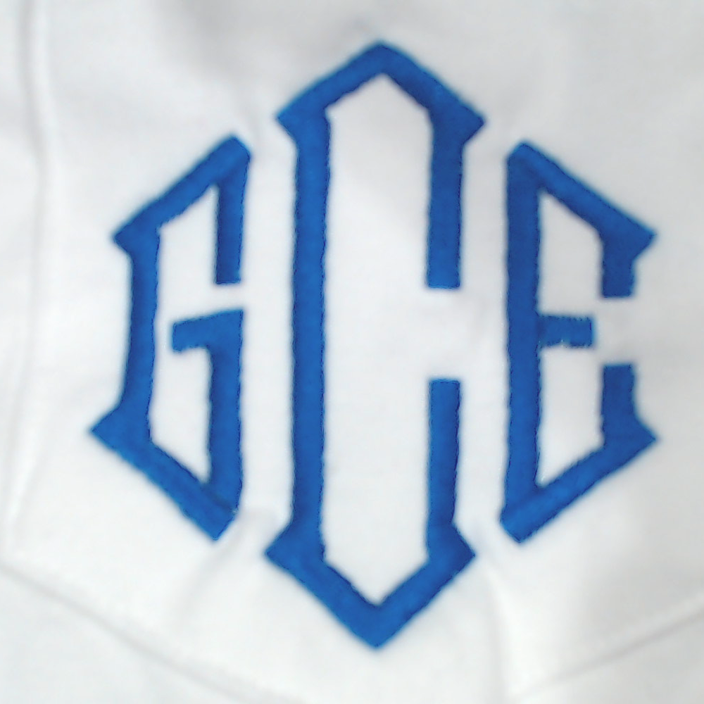 BLOOPER CLOTHING: Monogrammed Short Sleeve Shirt