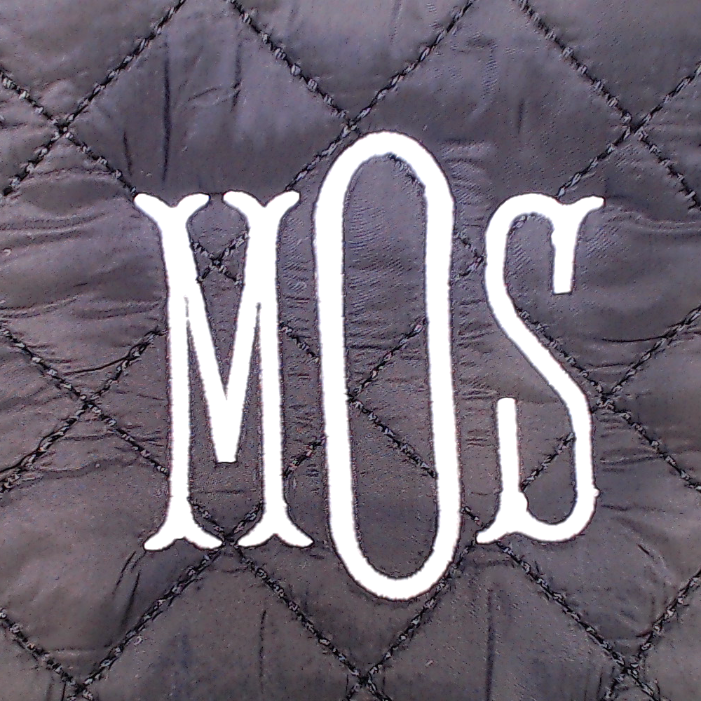 BLOOPER BAG: Monogrammed Diamond Quilted Crossbody