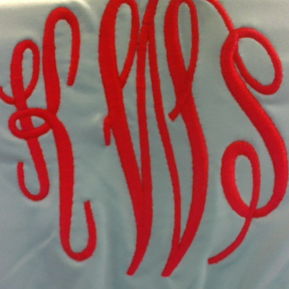 BLOOPER SWIM: Monogrammed Beach Cover Up