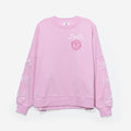 Monogrammed Embroidered Bows Sweatshirt in light pink PINK monogram