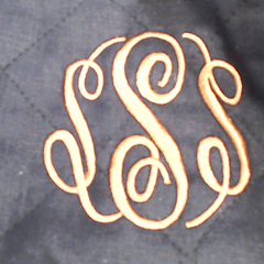 BLOOPER CLOTHING: Monogrammed Reversible Vest