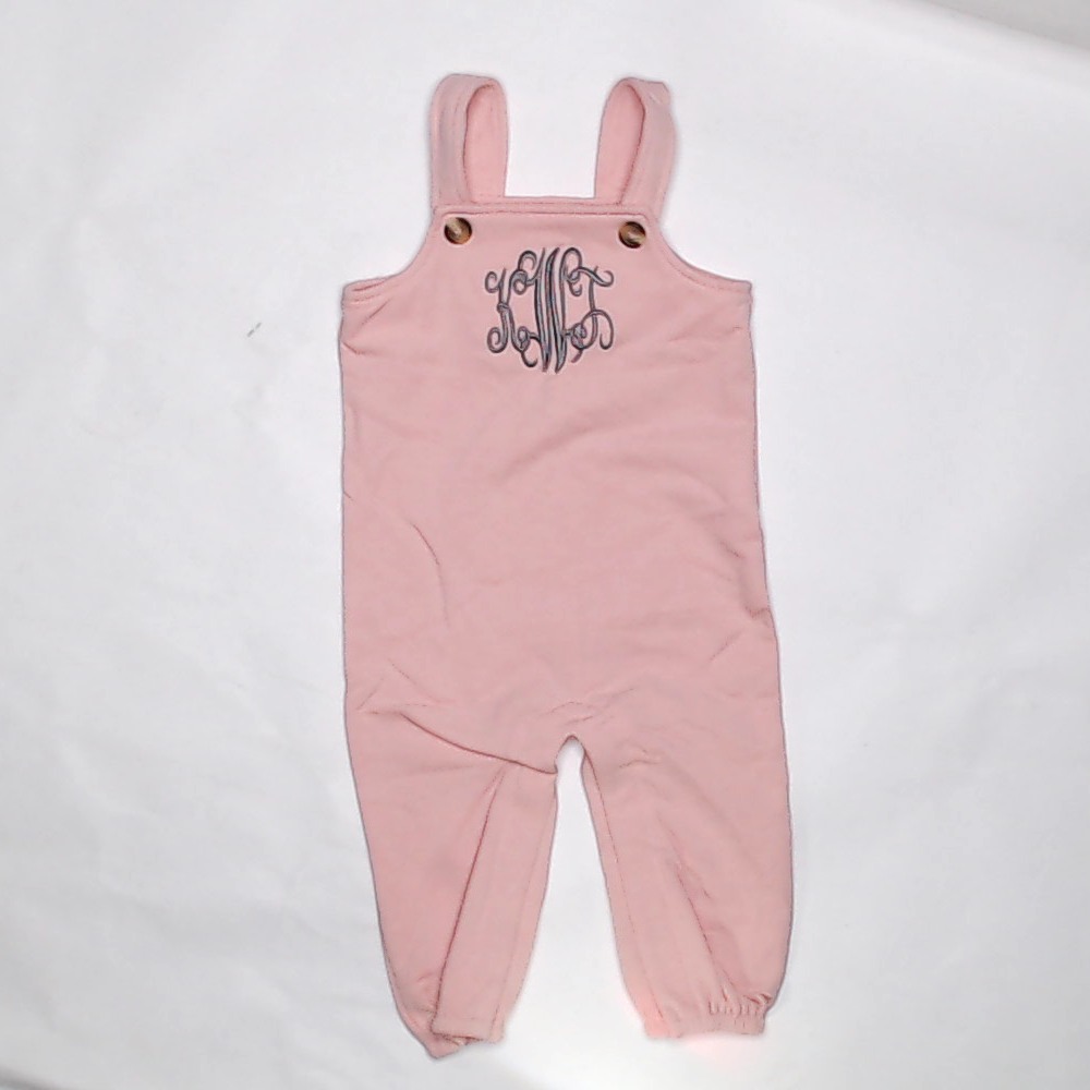 BLOOPER KIDS: Monogrammed Kids Overalls