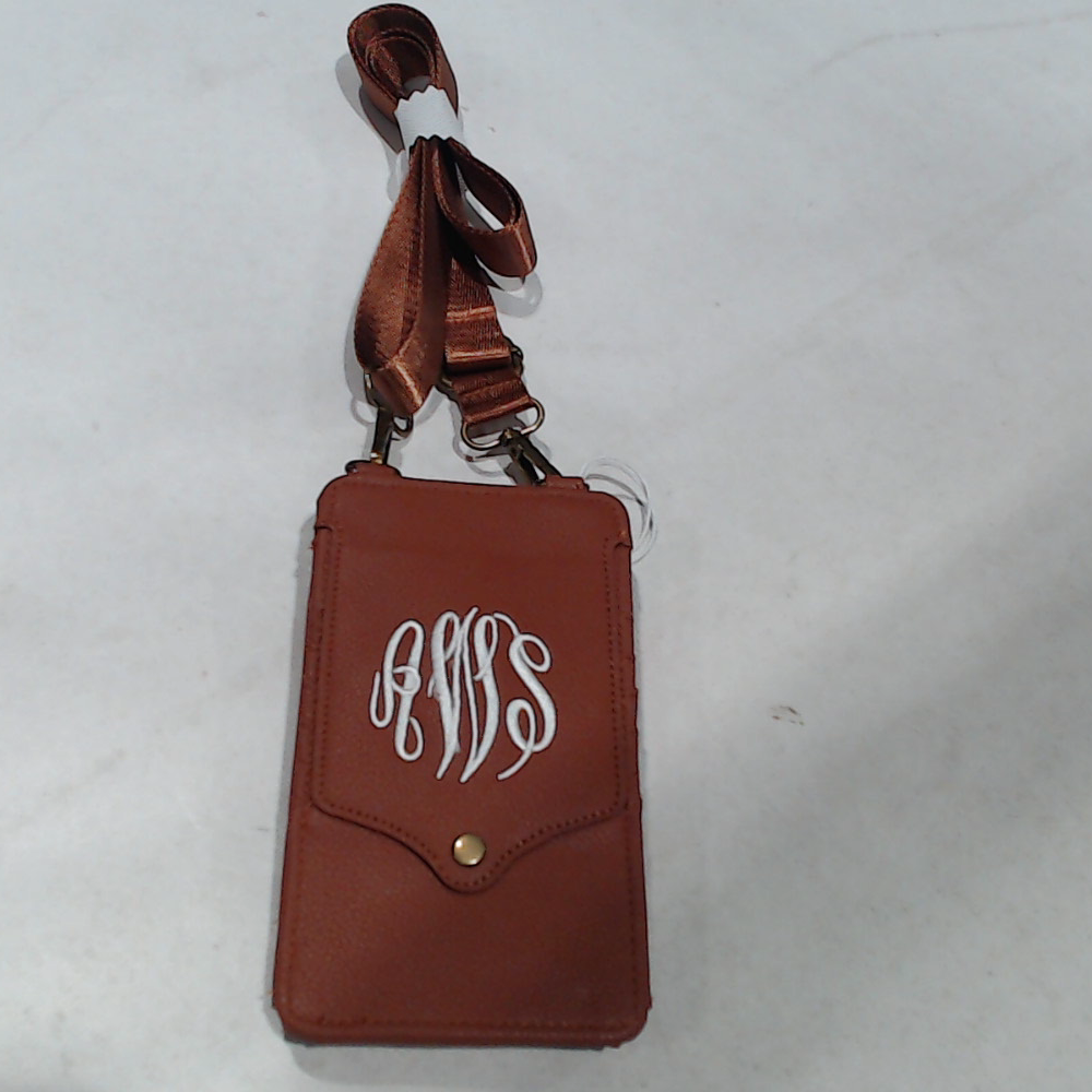BLOOPER ACCESSORY: Monogrammed Phone Crossbody