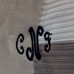 BLOOPER CLOTHING: Monogrammed Audrey Cardigan