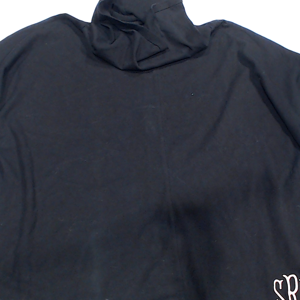 BLOOPER CLOTHING: Monogrammed Cowl Neck Poncho