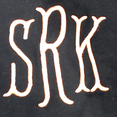 BLOOPER CLOTHING: Monogrammed Cowl Neck Poncho