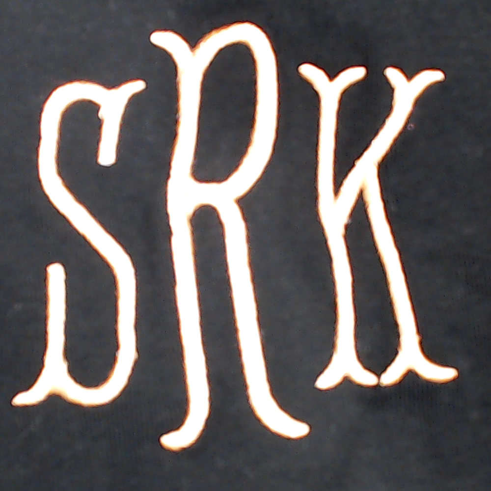 BLOOPER CLOTHING: Monogrammed Cowl Neck Poncho