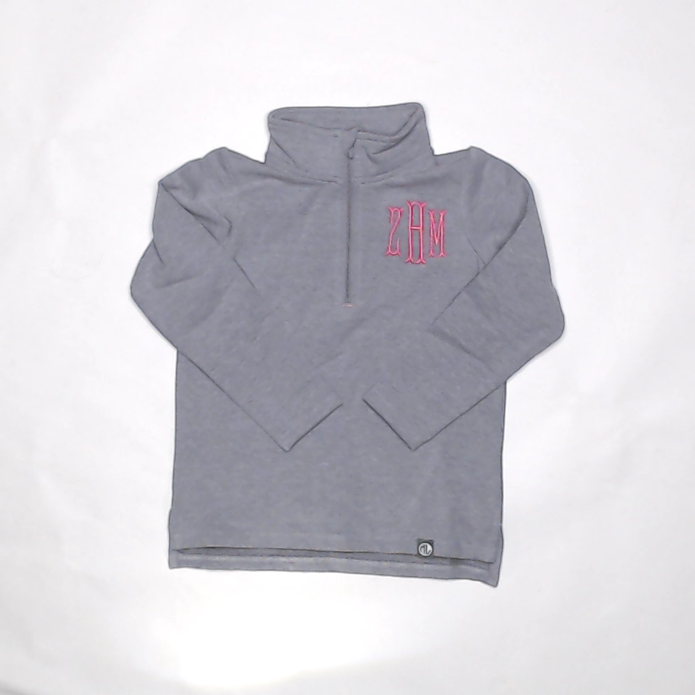 BLOOPER KIDS: Monogrammed Kids Pullover Sweatshirt
