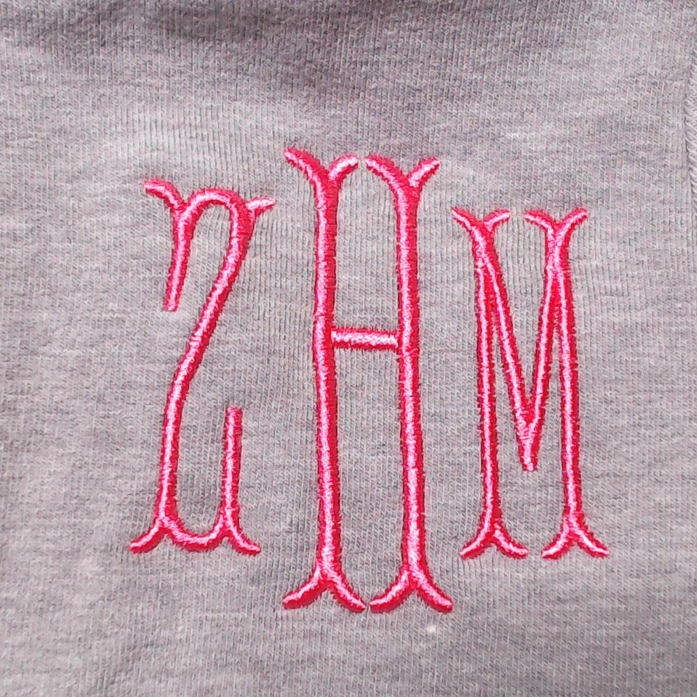 BLOOPER KIDS: Monogrammed Kids Pullover Sweatshirt