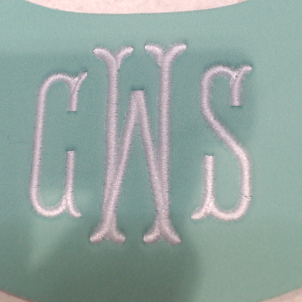 BLOOPER ACCESSORY: Monogrammed Foam Adjustable Visor