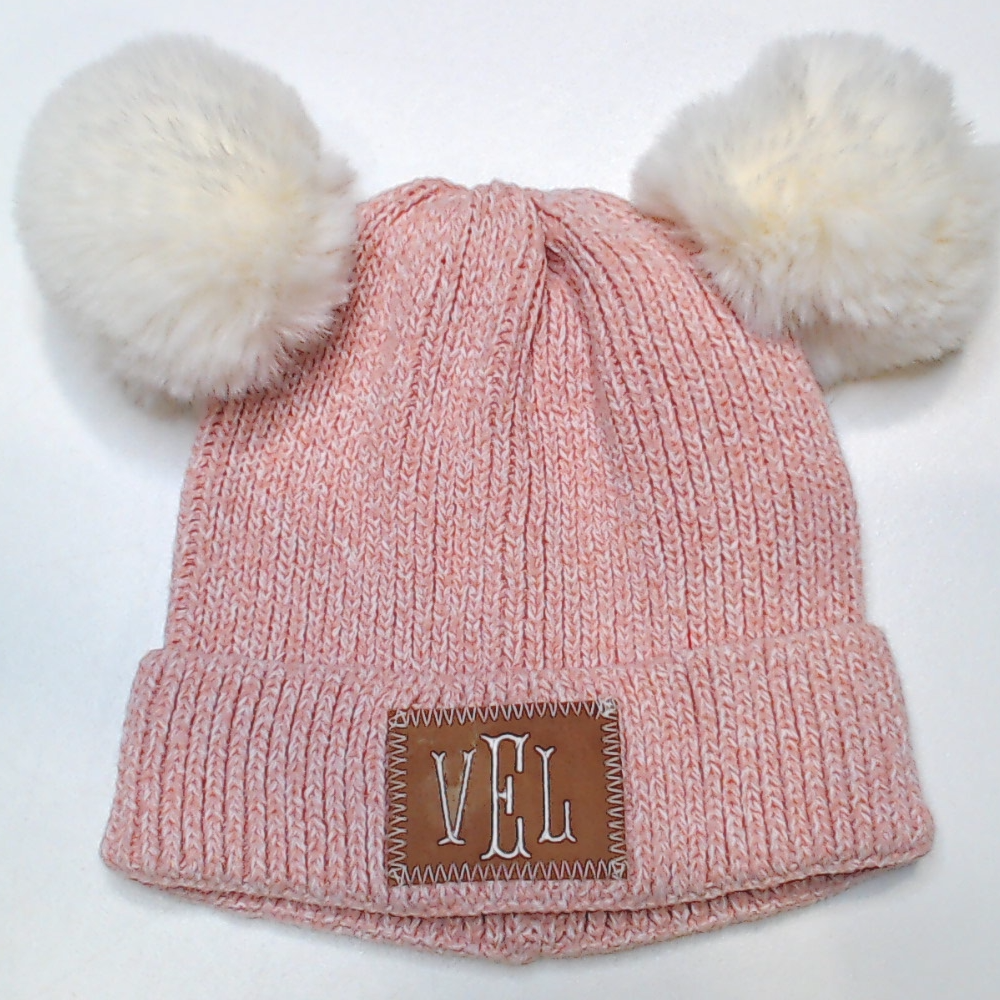 BLOOPER ACCESSORY: Monogrammed Beanie