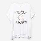 Sequin Sports Tee | Baseball