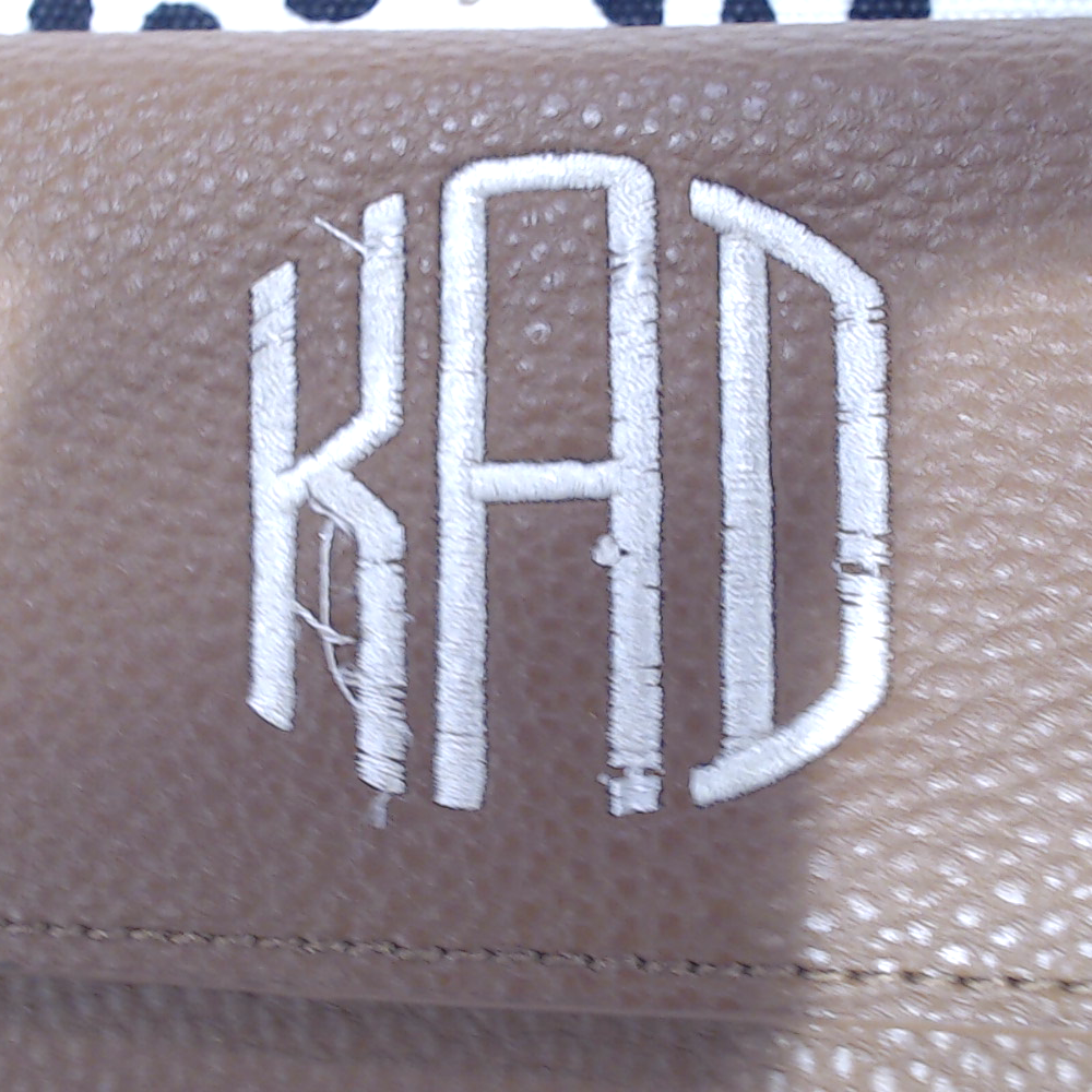 BLOOPER ACCESSORY: Monogrammed Phone Wallet Wristlet