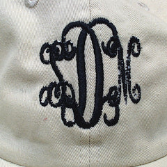 BLOOPER ACCESSORY: Monogrammed Vintage Wash Baseball Hat