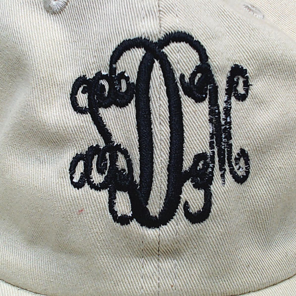 BLOOPER ACCESSORY: Monogrammed Vintage Wash Baseball Hat
