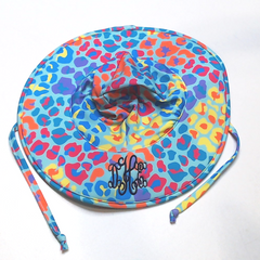 BLOOPER KIDS: Monogrammed Baby Sun Hat