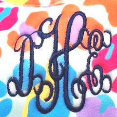 BLOOPER KIDS: Monogrammed Baby Sun Hat