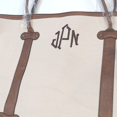 BLOOPER BAG: Monogrammed Vintage Weekender - Promotional
