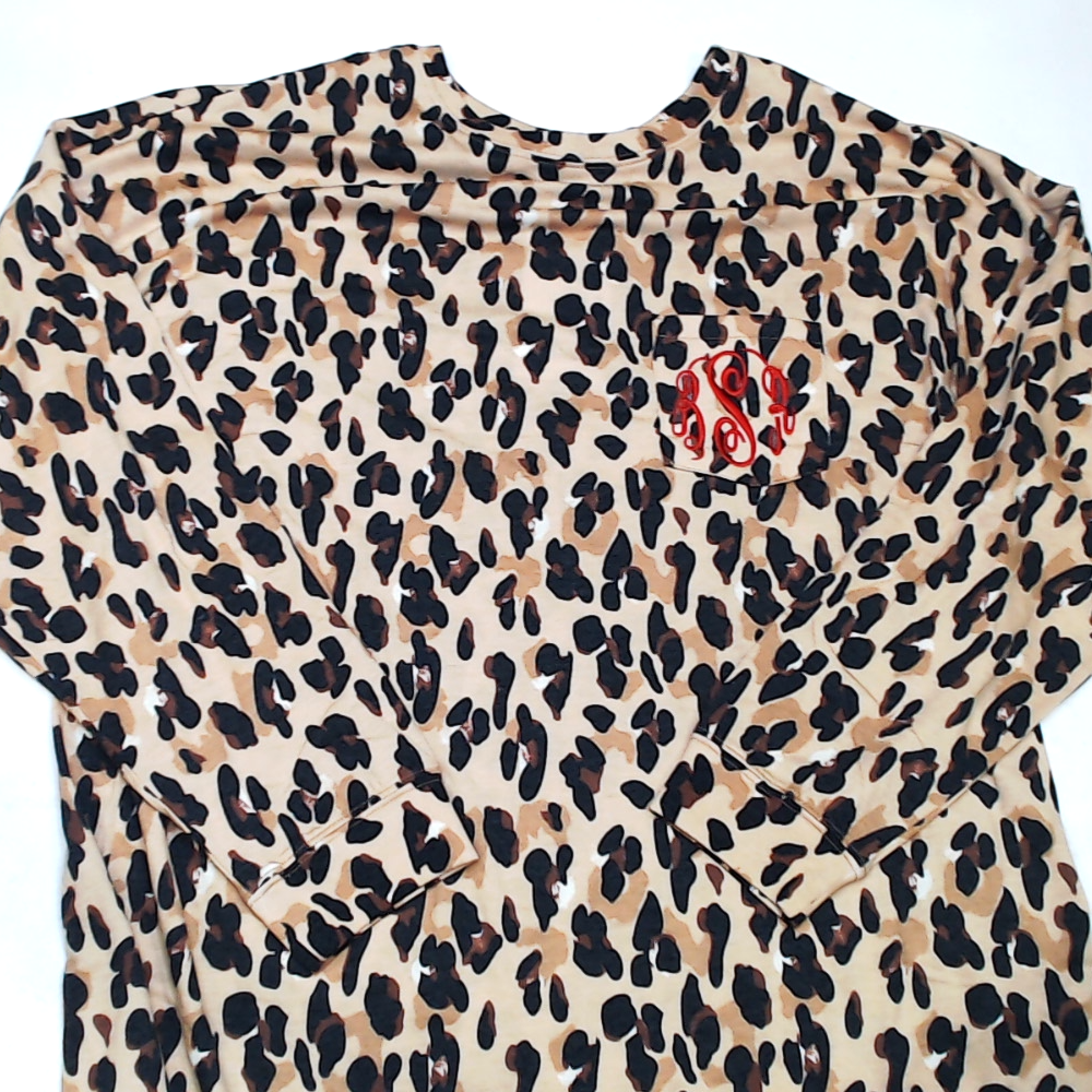 BLOOPER CLOTHING: Monogrammed Long Sleeve Shirt