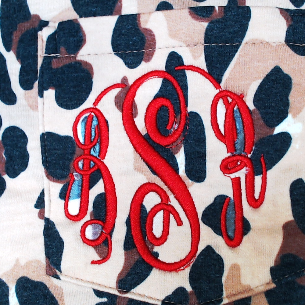 BLOOPER CLOTHING: Monogrammed Long Sleeve Shirt