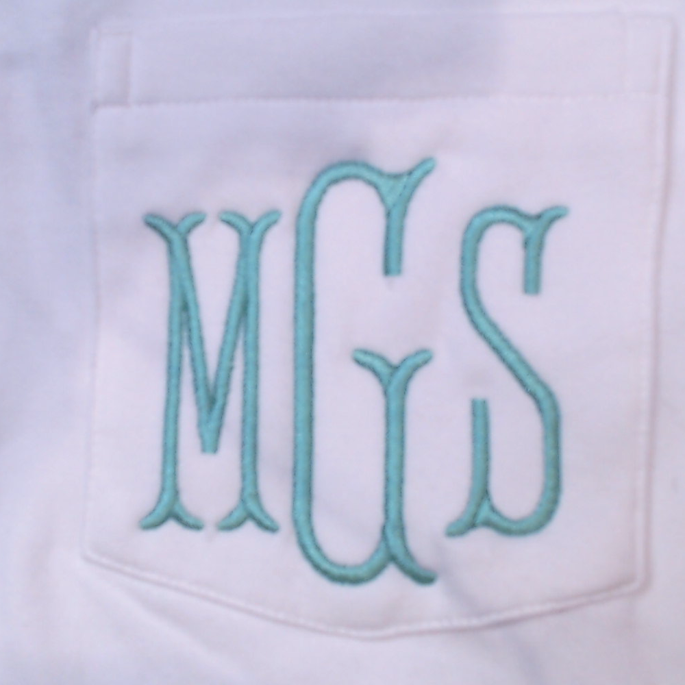 BLOOPER CLOTHING: Monogrammed Ringer Tee