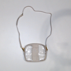 BLOOPER BAG: Monogrammed Clear Stadium Crossbody Bag