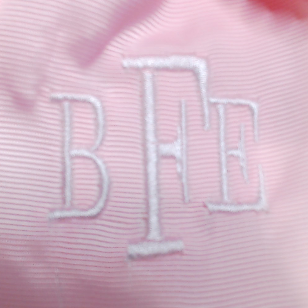 BLOOPER KIDS: Monogrammed Girls Hair Bow