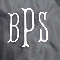 BLOOPER BAG: Monogrammed Backpack