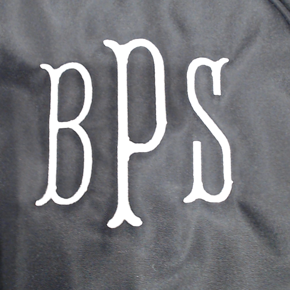BLOOPER BAG: Monogrammed Backpack