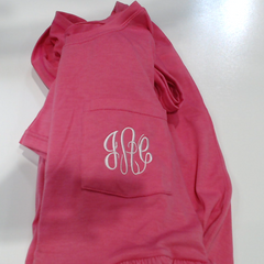 BLOOPER CLOTHING: Monogrammed T-Shirt Dress