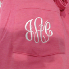 BLOOPER CLOTHING: Monogrammed T-Shirt Dress