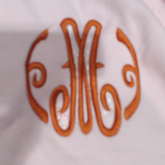 BLOOPER CLOTHING: Monogrammed Sequin Fall Sweatshirt
