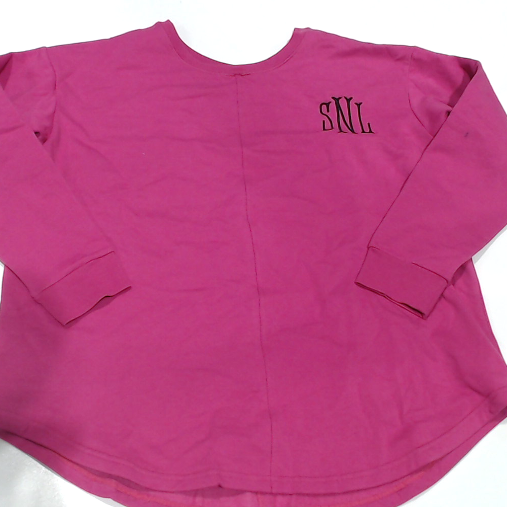 BLOOPER CLOTHING: Monogrammed Open Back Sweatshirt