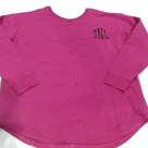 BLOOPER CLOTHING: Monogrammed Open Back Sweatshirt