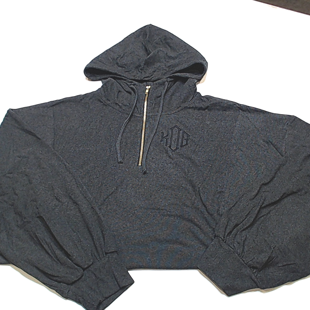 BLOOPER CLOTHING: Monogrammed Hoodie