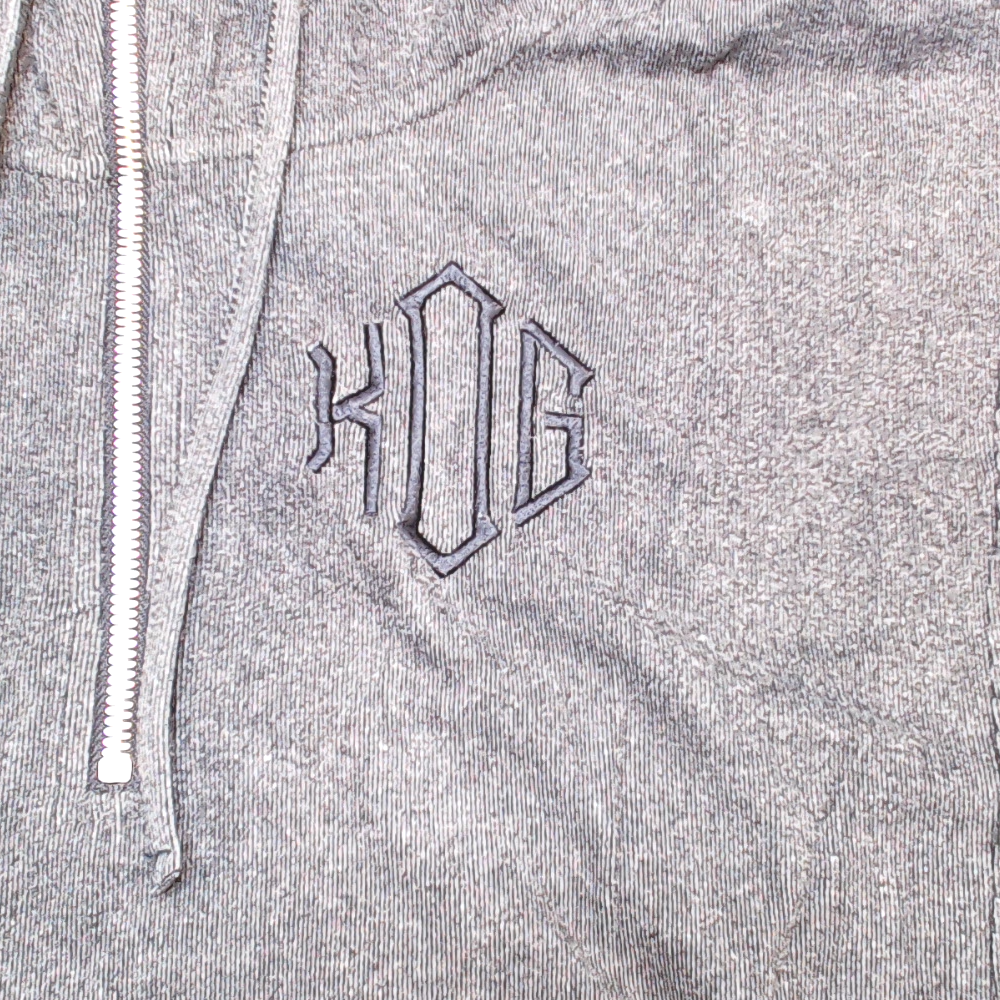 BLOOPER CLOTHING: Monogrammed Hoodie
