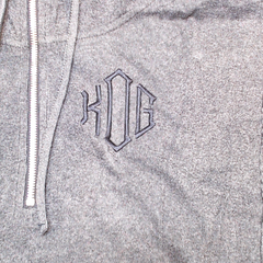 BLOOPER CLOTHING: Monogrammed Hoodie