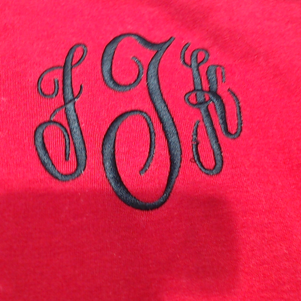 BLOOPER CLOTHING: Monogrammed Quarter Zip Sweatshirt