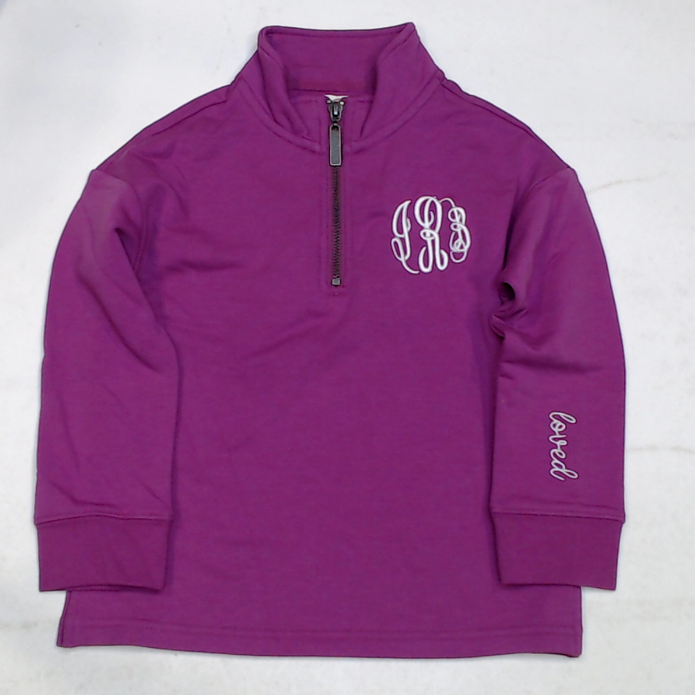 BLOOPER KIDS: Monogrammed Kids Faith Pullover