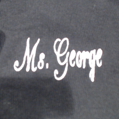 BLOOPER CLOTHING: Monogrammed Knit Sweater Jacket