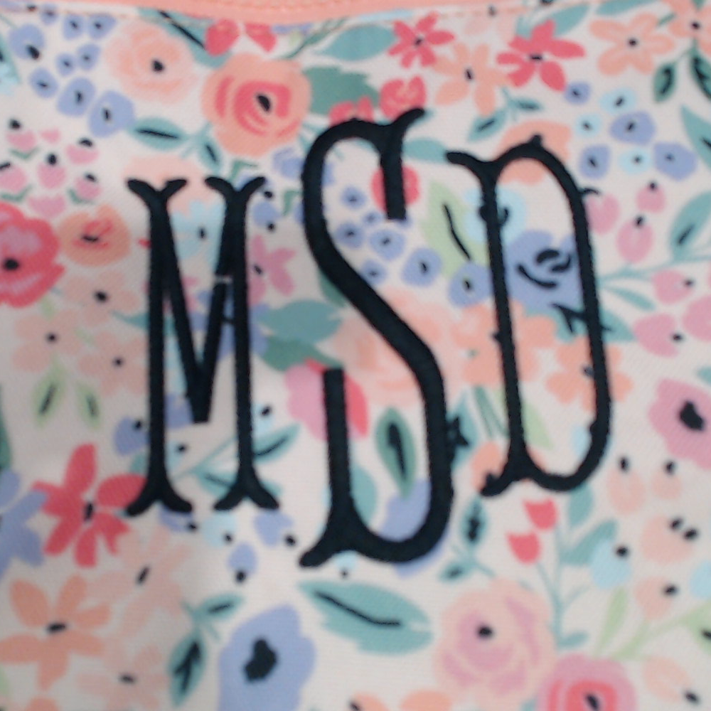 BLOOPER BAG: Monogrammed Weekend Bag
