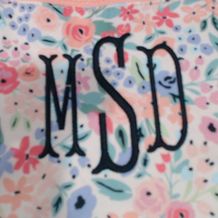 BLOOPER BAG: Monogrammed Weekend Bag