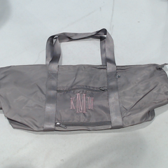 BLOOPER BAG: Monogrammed Carry On Weekender